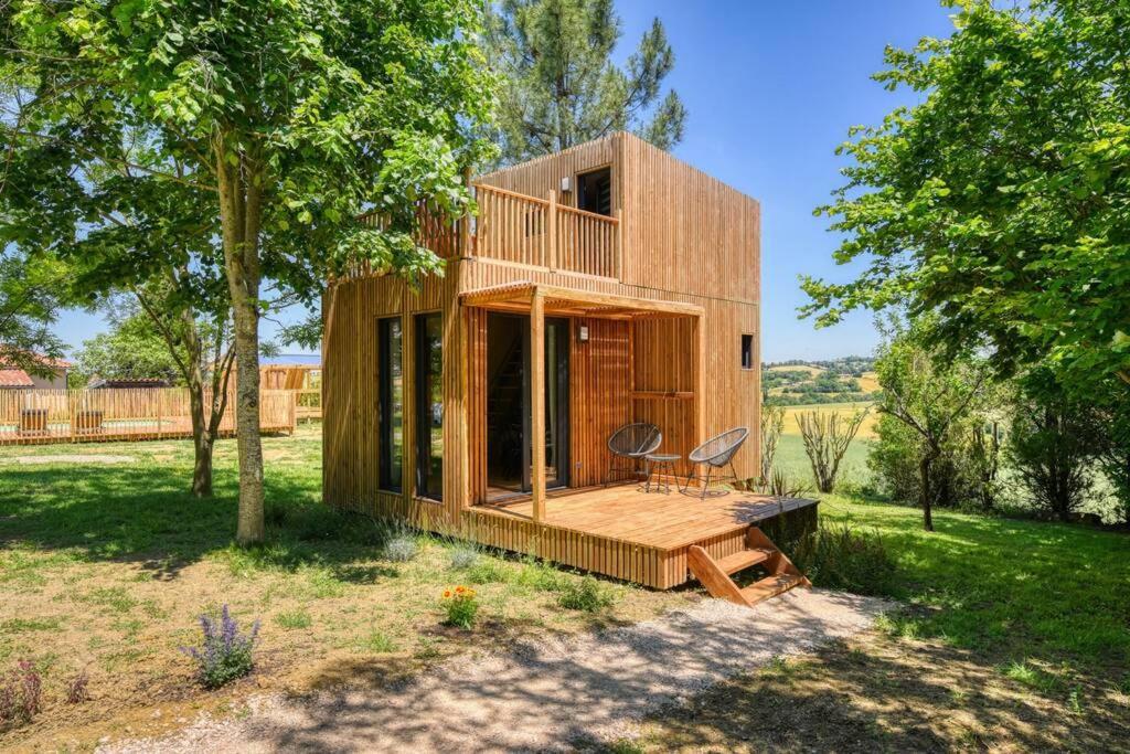 Chalet De Charme Avec Piscine Villa Aurade Kültér fotó